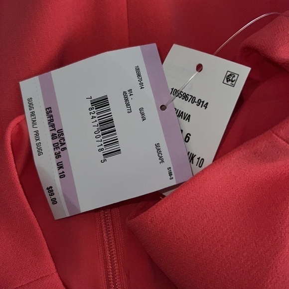 Kasper Dress Suit Set- Guava Size 6/8 NWT - Picture 11 of 13